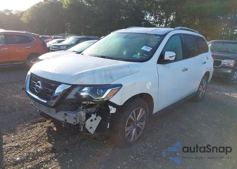 2019 Nissan Pathfinder Sv z USA, uszkodzony, nr VIN 5N1DR2MM0KC639590